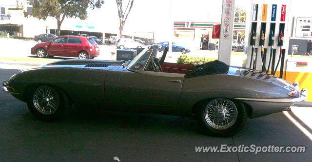 Jaguar E-Type spotted in Melbourne, Australia
