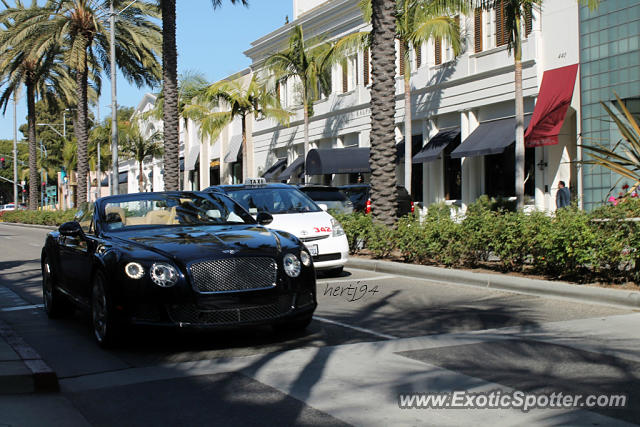 Bentley Continental spotted in Beverly Hills, California