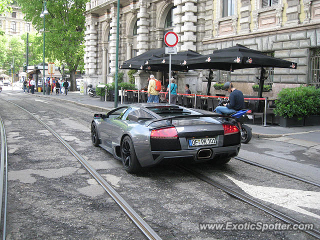 Lamborghini Murcielago spotted in Milano, Italy
