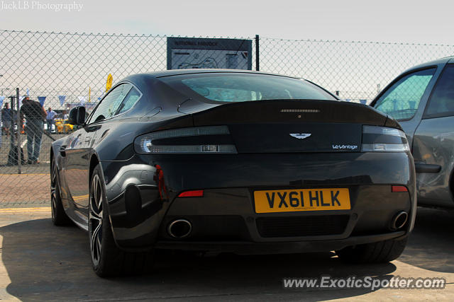 Aston Martin Vantage spotted in Silverstone, United Kingdom