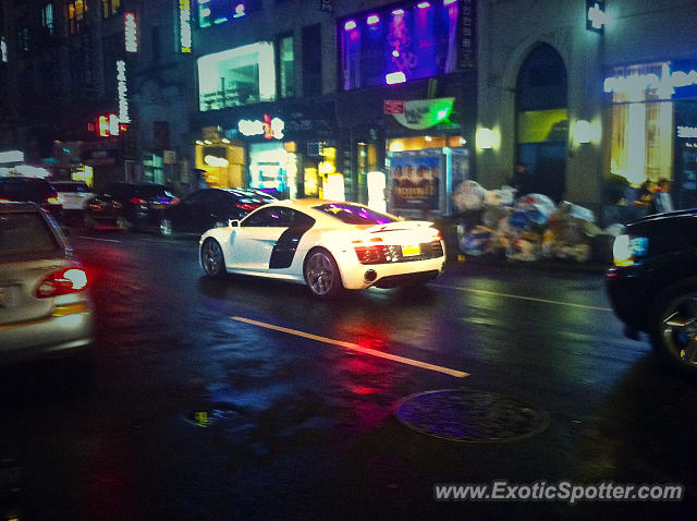 Audi R8 spotted in New York, New York