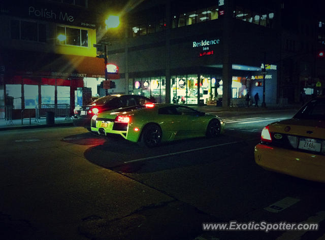 Lamborghini Murcielago spotted in New York, New York