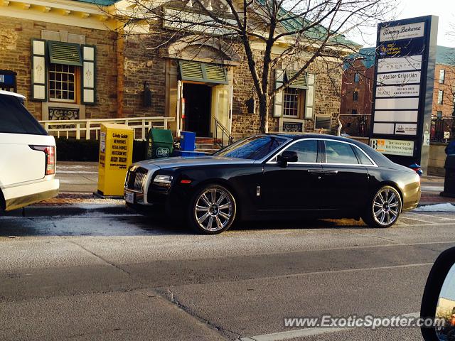 Rolls Royce Ghost spotted in Oakville, Canada