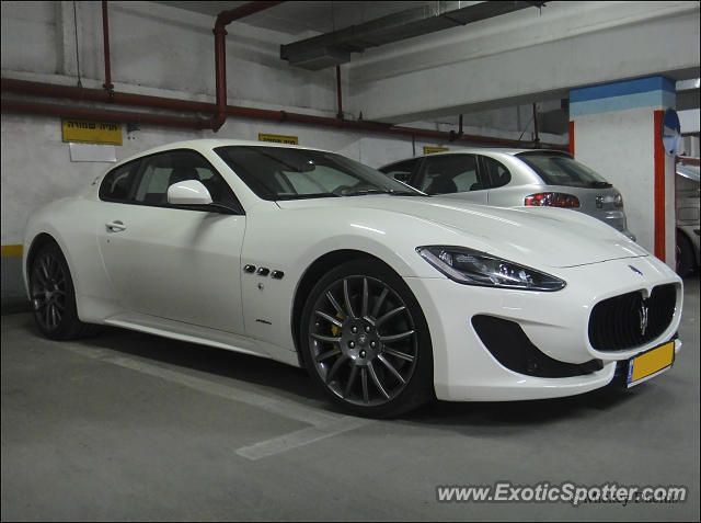 Maserati GranTurismo spotted in Be'er Sheva, Israel