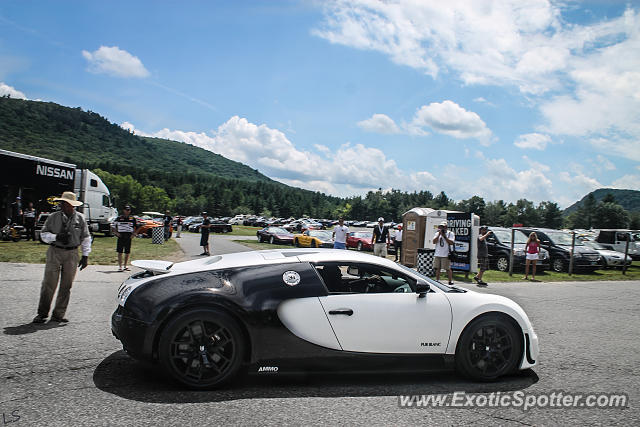 Bugatti Veyron spotted in Lakeville, Connecticut