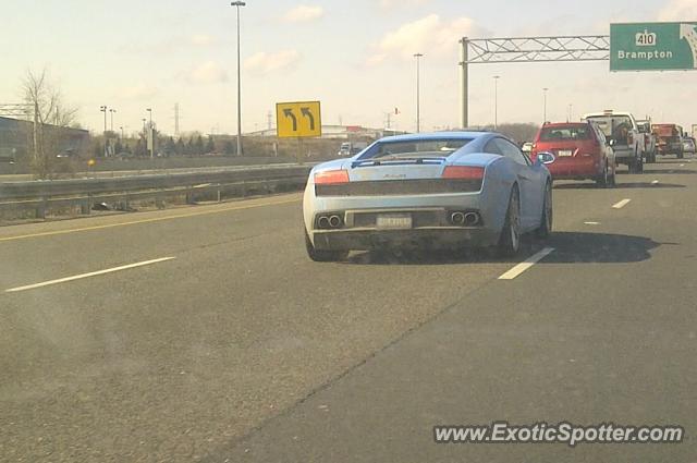 Lamborghini Gallardo spotted in Ontario, Canada