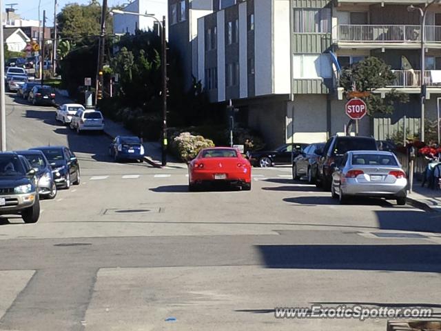 Ferrari 612 spotted in Hermosa Beach, California