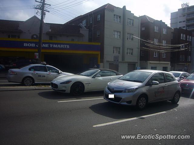 Maserati GranCabrio spotted in Sydney, Australia