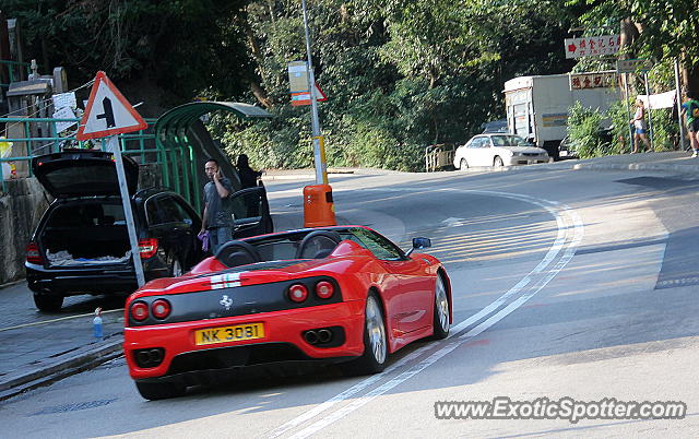 Ferrari 360 Modena spotted in Hong Kong, China