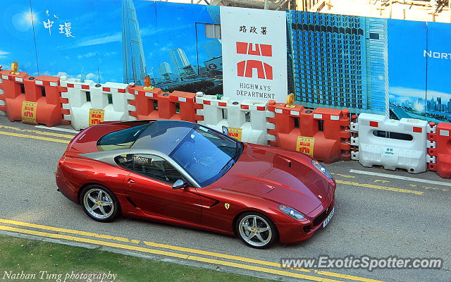 Ferrari 599GTB spotted in Hong Kong, China