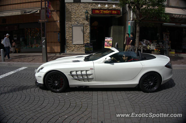 Mercedes SLR spotted in Tokyo, Japan