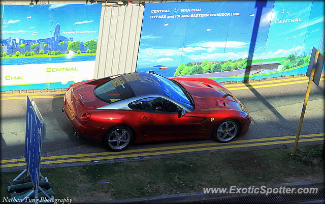 Ferrari 599GTB spotted in Hong Kong, China
