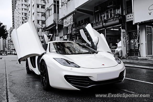 Mclaren MP4-12C spotted in HONG KONG, China