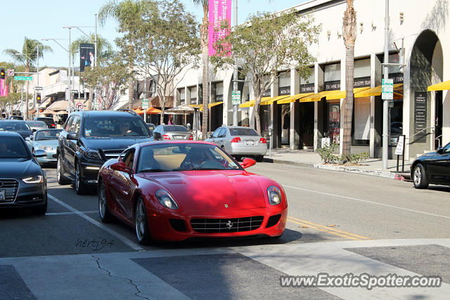 Ferrari 599GTB spotted in Beverly Hills, California