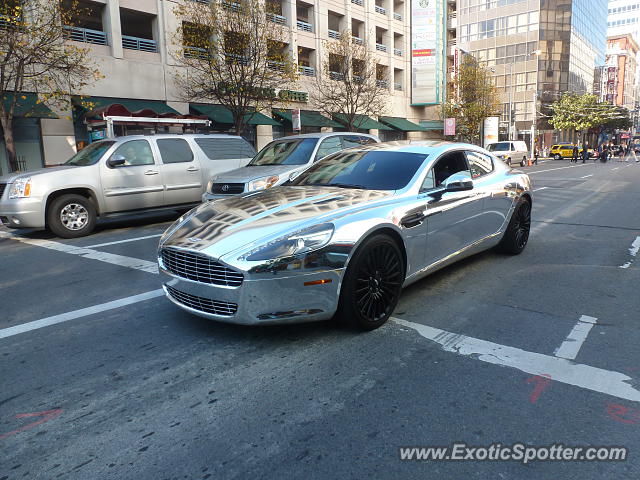 Aston Martin Rapide spotted in San Francisco, California