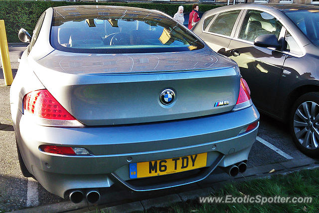 BMW M6 spotted in York, United Kingdom