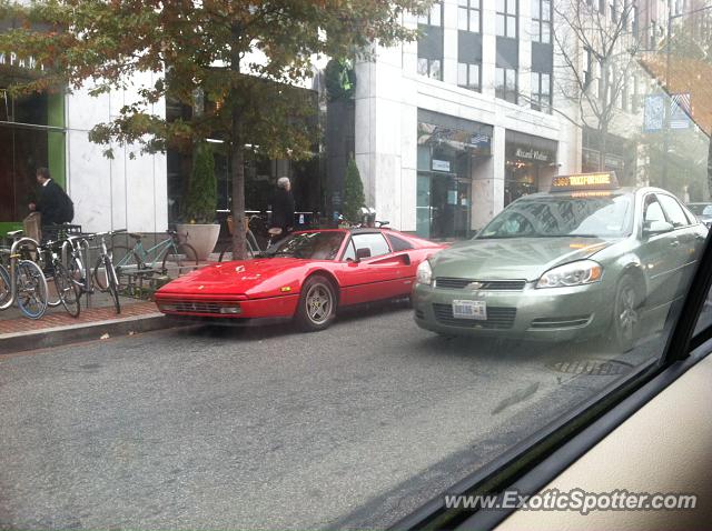 Ferrari 328 spotted in Washington DC, Washington