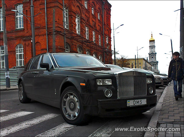 Rolls Royce Phantom spotted in Kharkiv, Ukraine