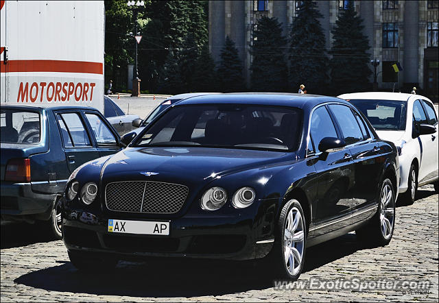 Bentley Continental spotted in Kharkiv, Ukraine