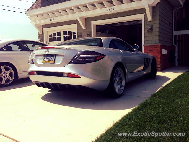 Mercedes SLR spotted in Avalon, New Jersey