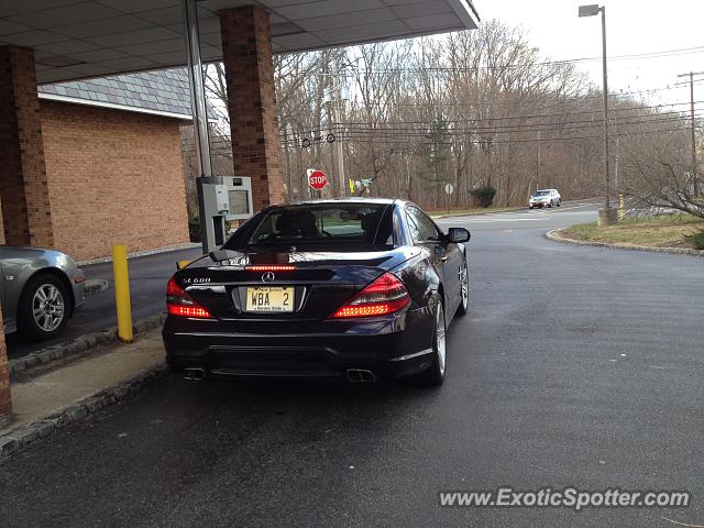 Mercedes SL600 spotted in Closter, New Jersey