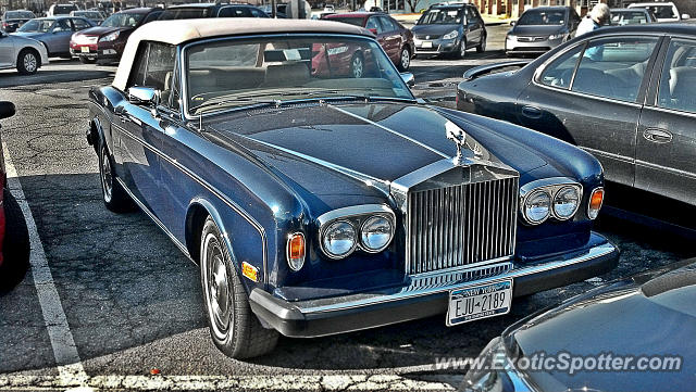 Rolls Royce Corniche spotted in Closter, New Jersey
