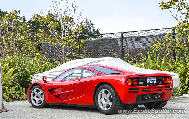 Mclaren F1 spotted in Carmel, California