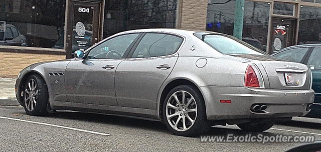 Maserati Quattroporte spotted in Jeffersonville, United States