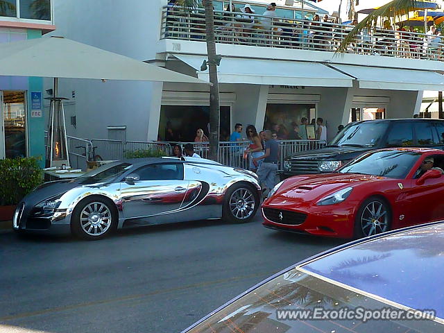 Bugatti Veyron spotted in Miami, Florida