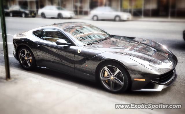 Ferrari F12 spotted in New York, New York
