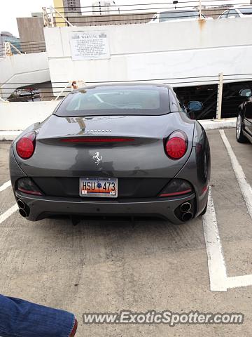 Ferrari California spotted in Atlanta, Georgia