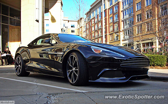 Aston Martin Vanquish spotted in Charlotte, North Carolina