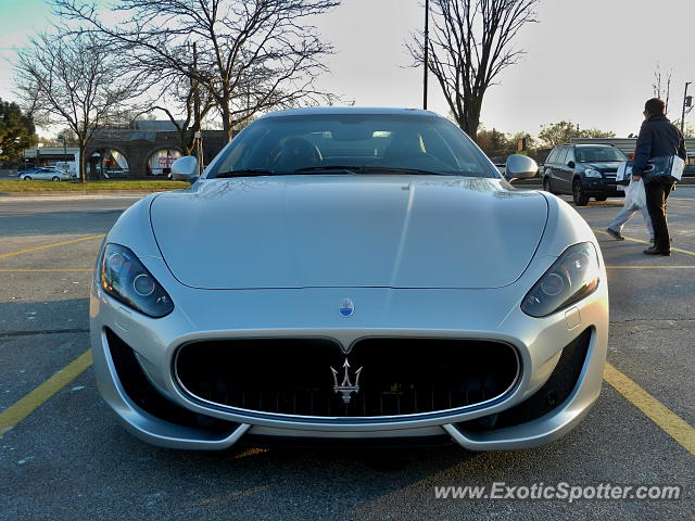 Maserati GranTurismo spotted in Wilmette, Illinois