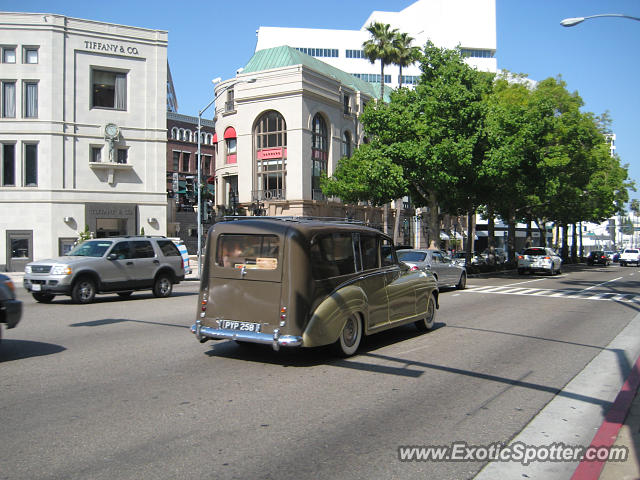 Rolls Royce Silver Wraith spotted in Beverly Hills, California
