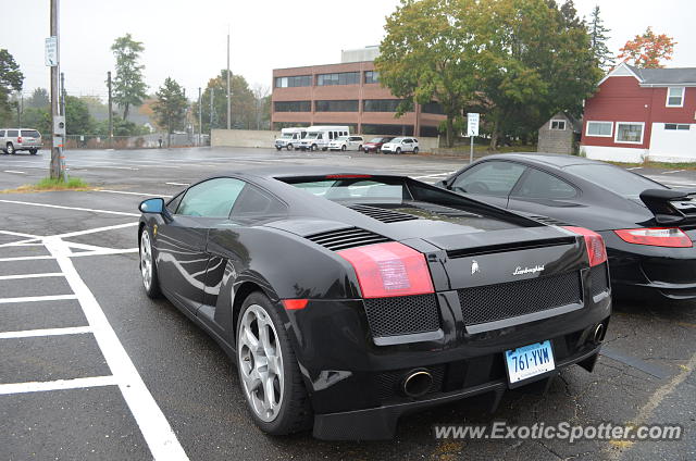 Lamborghini Gallardo spotted in New Canaan, Connecticut
