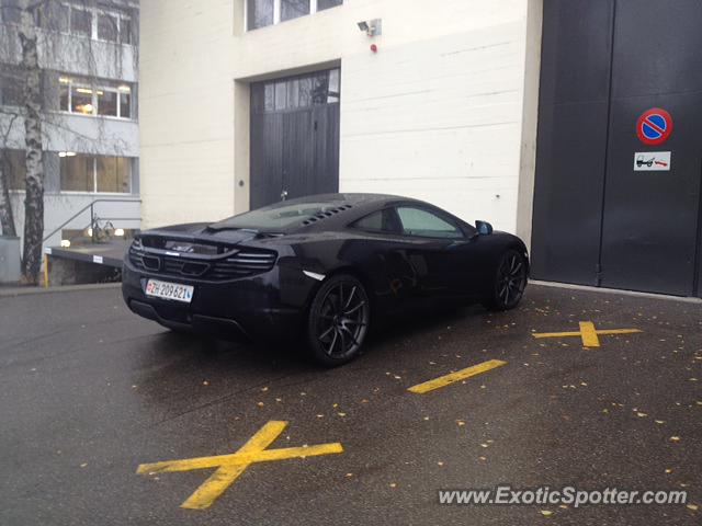 Mclaren MP4-12C spotted in Zurich, Switzerland