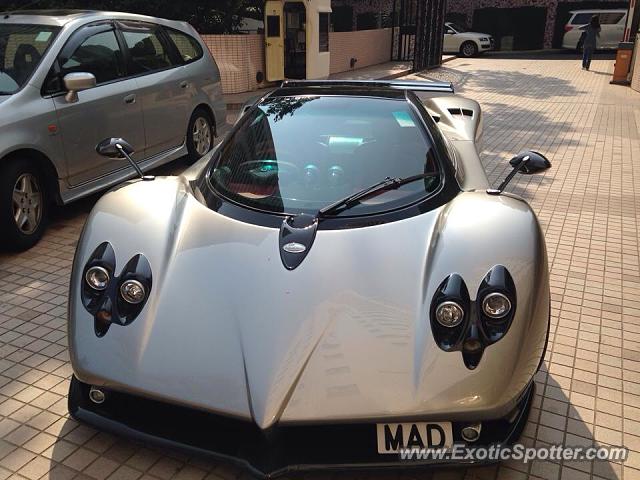 Pagani Zonda spotted in Hong Kong, China