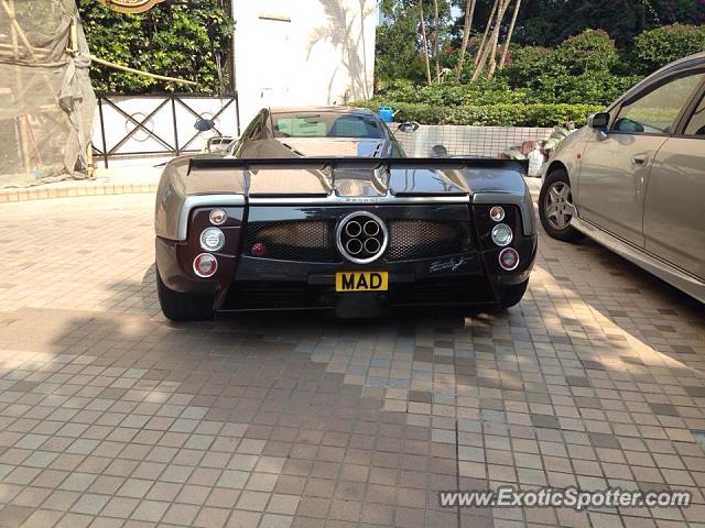 Pagani Zonda spotted in Hong Kong, China