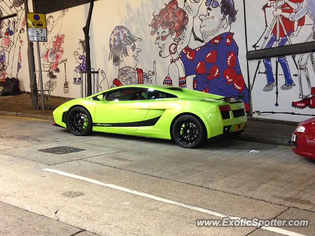 Lamborghini Gallardo spotted in Hong Kong, China