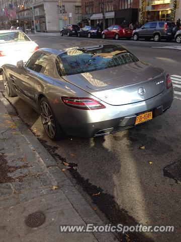 Mercedes SLS AMG spotted in New York, New York