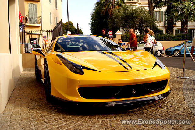 Ferrari 458 Italia spotted in St. Tropez, France