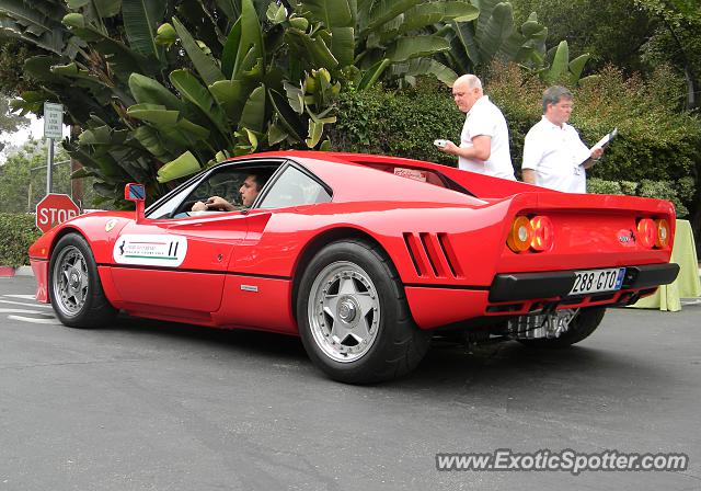 Ferrari 288 GTO spotted in Santa Barbara, California