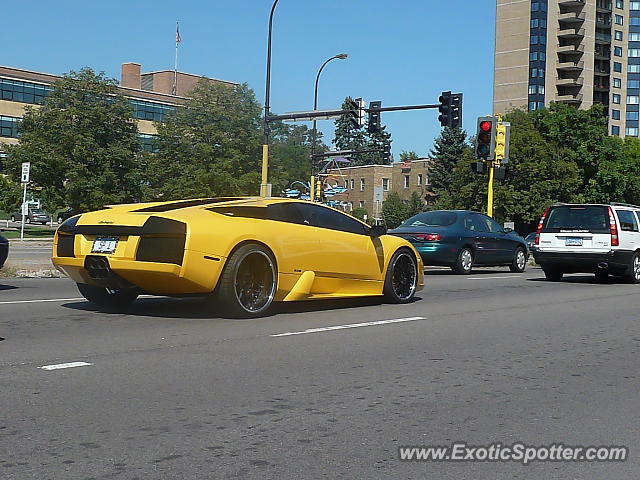 Lamborghini Murcielago spotted in Minneapolis, Minnesota