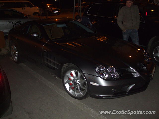 Mercedes SLR spotted in Brasov, Romania