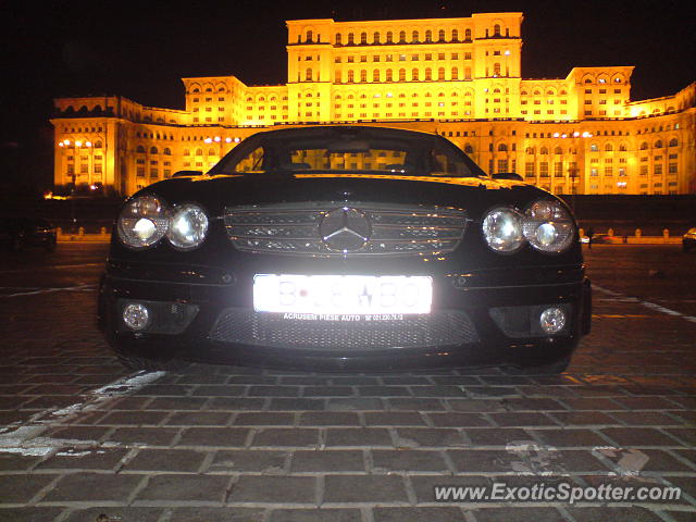 Mercedes SL 65 AMG spotted in Bucharest, Romania