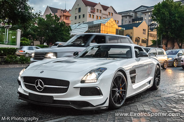 Mercedes SLS AMG spotted in Sandton, South Africa
