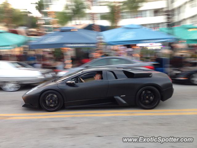Lamborghini Murcielago spotted in Miami, Florida
