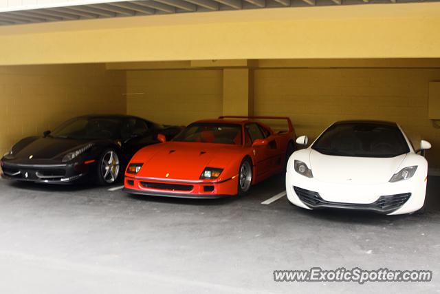 Ferrari F40 spotted in Carmel, California