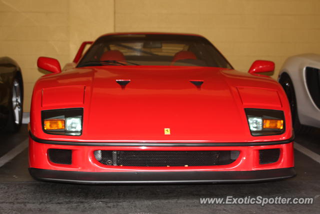 Ferrari F40 spotted in Carmel, California