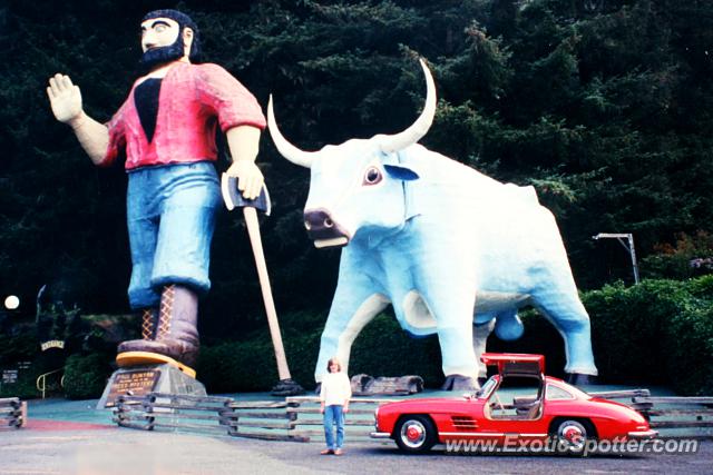 Mercedes 300SL spotted in Klamath, Oregon